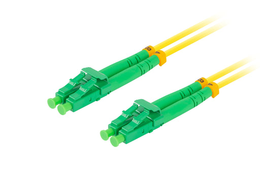 EAN 5901969433180 - Lanberg FO-LALA-SD11-0010-YE Cable de fibra óptica e InfiniBand 1 m LC Amarillo imagen 2