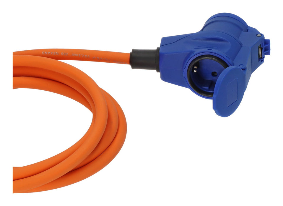EAN 4007123702046 - Brennenstuhl 1167650310 base múltiple 10 m 1 salidas AC Exterior Naranja imagen 5