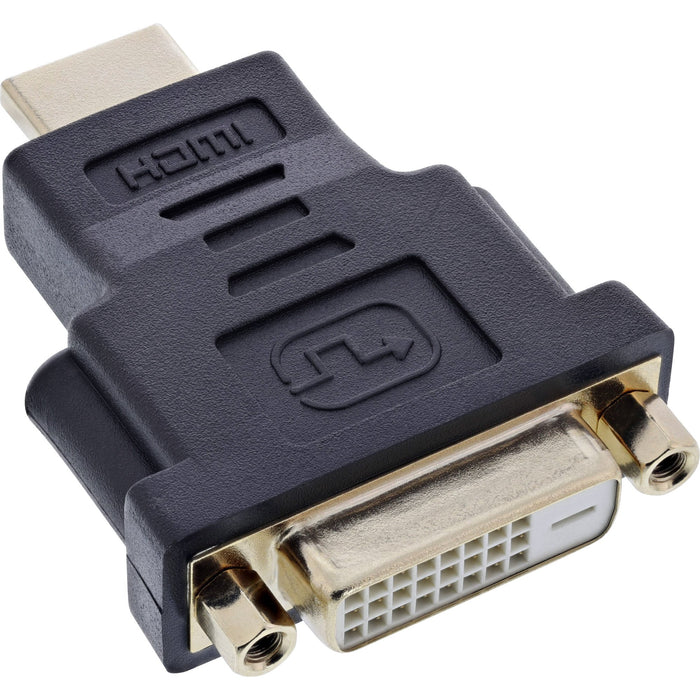 EAN 4043718097180 - InLine 17670P cambiador de género para cable DVI-D female DVI-D Negro imagen 1