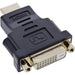EAN 4043718097180 - InLine 17670P cambiador de género para cable DVI-D female DVI-D Negro imagen 1