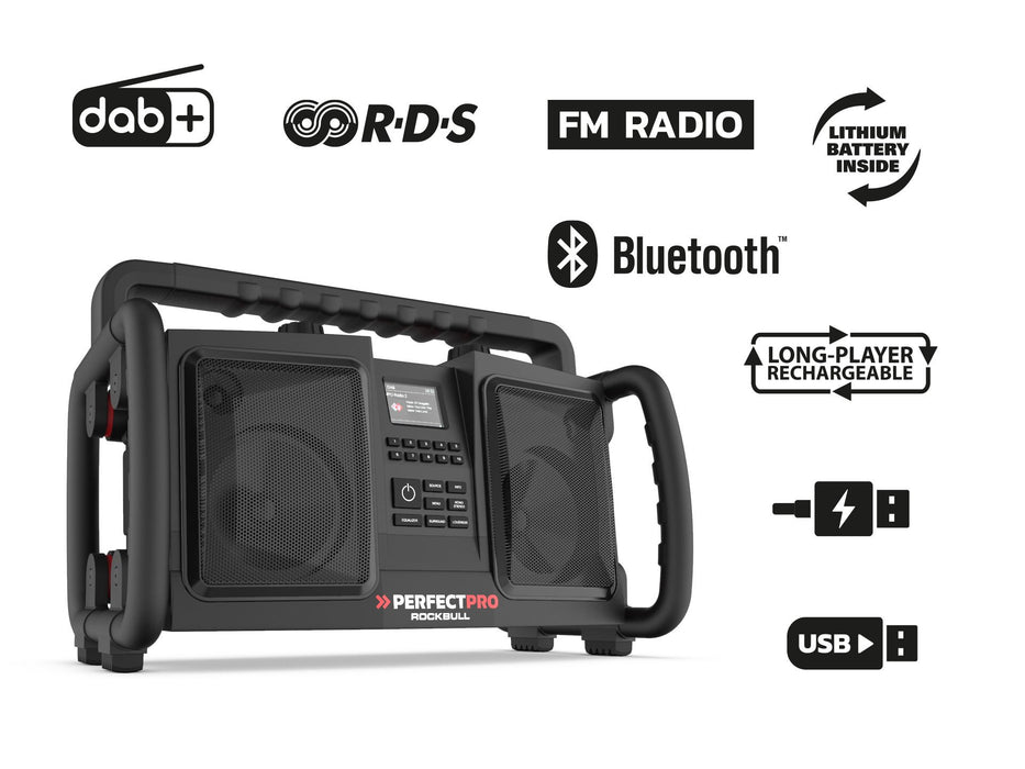 EAN 8719689465339 - Perfectpro ROCKBULL Portátil Negro imagen 6