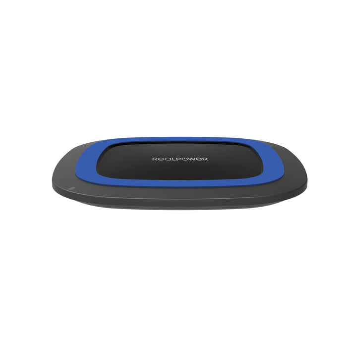 EAN 4040895005625 - RealPower FreeCharge-10 Smartphone Negro Corriente alterna Cargador inalámbrico Carga rápida Interior imagen 1