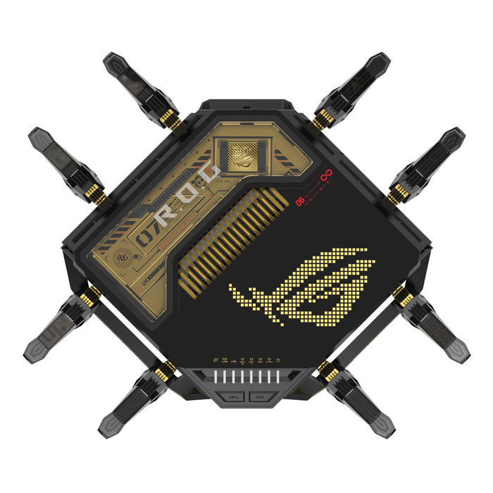 EAN 4711636529396 - ASUS ROG Rapture GT-BE98 router inalámbrico 10 Gigabit Ethernet Quad-band (2.4 GHz / 5 GHz-1 / 5 GHz-2 /  imagen 3