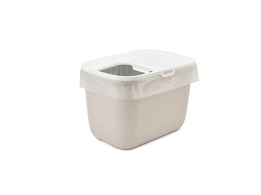 EAN 5411388201814 - Savic Hop in Gato Caja de arena con entrada superior Beige, Blanco imagen 7