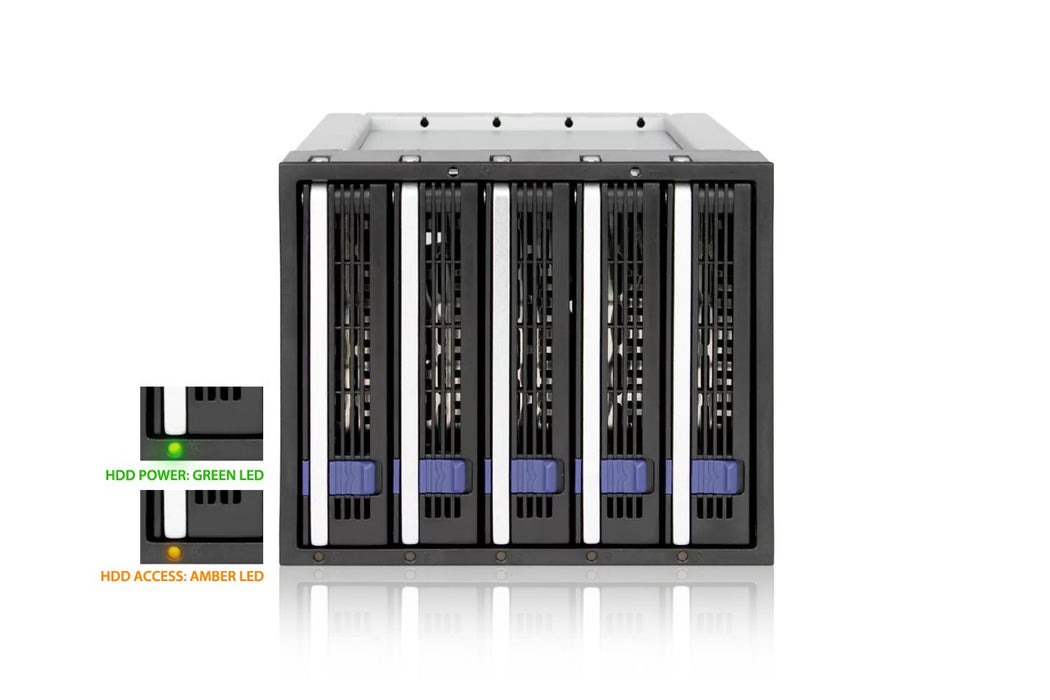EAN 4711132869231 - Icy Dock MB155SP-B panel bahía disco duro Negro imagen 5