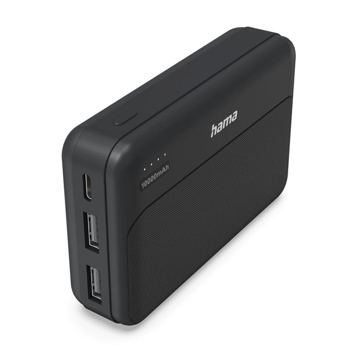 EAN 4047443554710 - Hama Pocket 10 Polímero de litio 10000 mAh Negro imagen 1