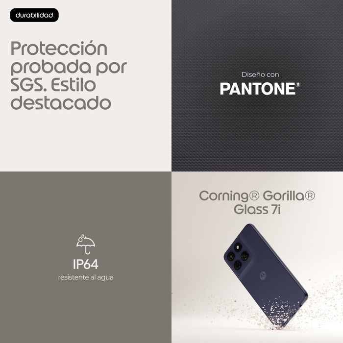 EAN 0840493620497 - Motorola moto g47 16,9 cm (6.67") SIM doble Android 16.0 5G USB Tipo C 8 GB 128 GB 5200 mAh Gris imagen 8