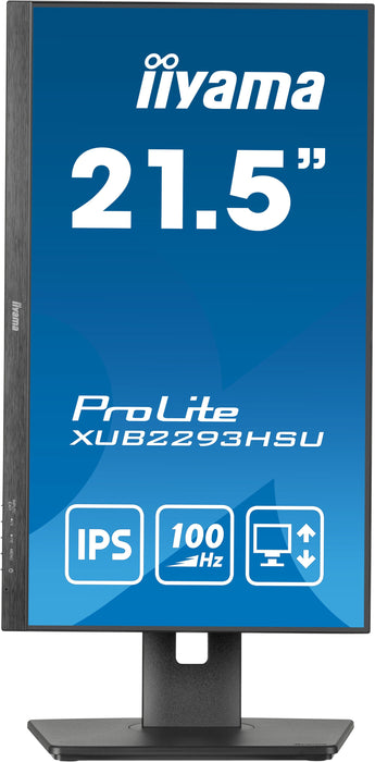 EAN 4948570124572 - iiyama ProLite XUB2293HSU-B7 pantalla para PC 54,6 cm (21.5") 1920 x 1080 Pixeles Full HD LED Negro imagen 3