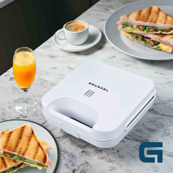 EAN 8426156018065 - Grunkel SAN-GRILLNG sandwichera 750 W Blanco imagen 4
