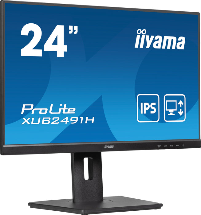 EAN 4948570124480 - iiyama ProLite XUB2491H-B1 pantalla para PC 60,5 cm (23.8") 1920 x 1080 Pixeles Full HD LED Negro imagen 1