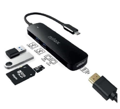 EAN 8054320847472 - Nilox DOCK USB-C HDMI 2XUSB3.0 0 Mbit/s imagen 1