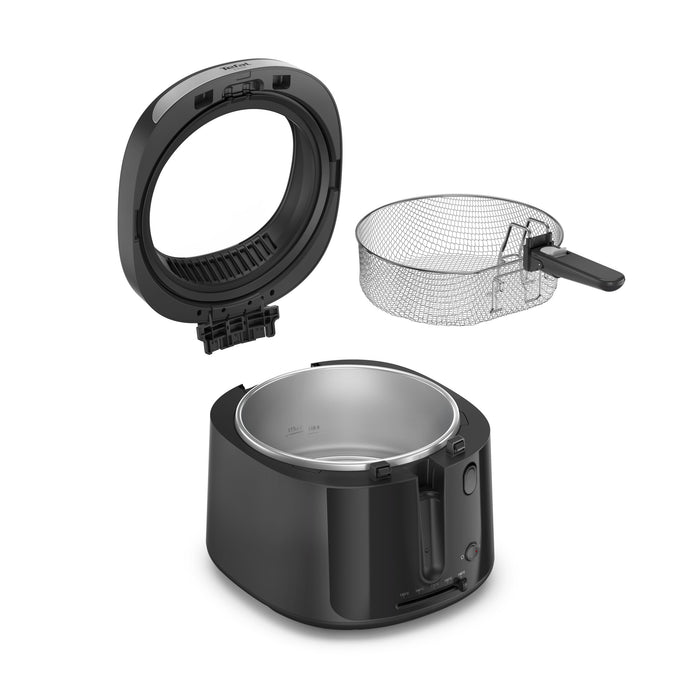 EAN 3045387299064 - Tefal Vision FF2528E0 freidora Sencillo 2,1 L Independiente 1900 W Negro imagen 3