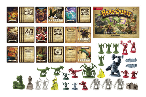 EAN 5010996227775 - Hasbro Gaming Avalon Hill HeroQuest Jungles of Delthrak Quest Pack Expansión de juego de mesa Viaje/avent imagen 2