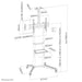 EAN 8717371449285 - Neomounts FL50-550BL1 mueble y soporte para dispositivo multimedia Negro Soporte de suelo portátil imagen 20