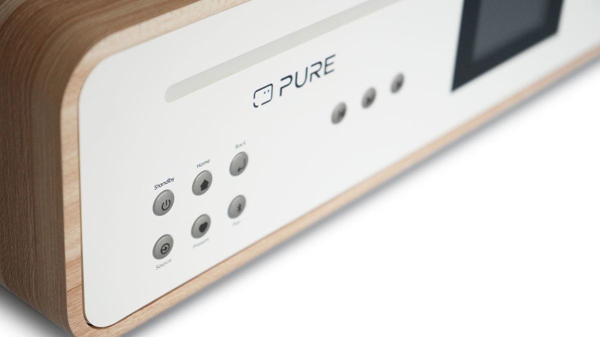 EAN 759454301293 - Pure 252807 sistema de audio para el hogar Microcadena de música para uso doméstico 50 W Roble, Blanco imagen 6