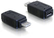EAN 4043619650323 - DeLOCK Adapter USB micro-A+B female to USB micro A-male Negro imagen 1