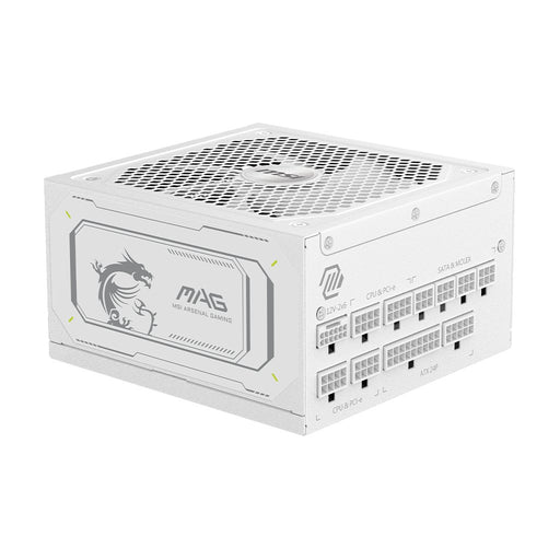 EAN 4711377357104 - MSI MAG A1000GL PCIE5 WHITE unidad de fuente de alimentación 1000 W 24-pin ATX ATX Blanco imagen 1