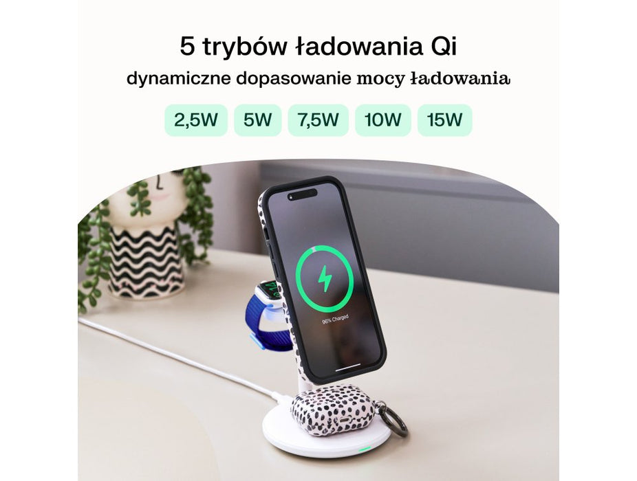 EAN 5904326375772 - Green Cell MSST-GC-3IN1-B cargador de dispositivo móvil Auriculares, Auriculares, Smartphone, Reloj intel imagen 10
