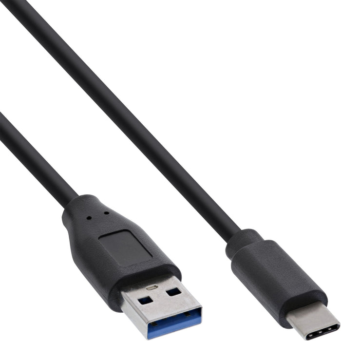 EAN 4043718304783 - InLine B-35711 cable USB USB 3.2 Gen 2 (3.1 Gen 2) 1 m USB A USB C 10 Gbit/s Negro imagen 1