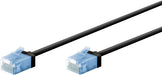 EAN 4040849742330 - Goobay 74233 cable de red Negro 1 m Cat6a U/UTP (UTP) imagen 5