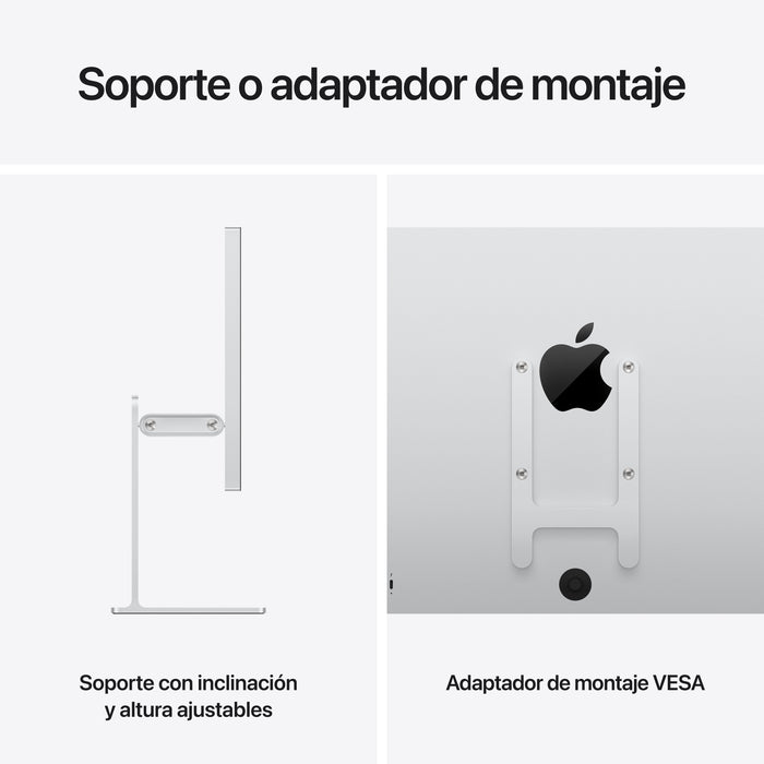 EAN 195950528565 - Apple Studio Display XDR pantalla para PC 68,6 cm (27") 5120 x 2880 Pixeles 5K Ultra HD LED Plata imagen 7