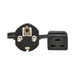 EAN 37332281234 - Eaton P050-2P5M-EU cable de transmisión Negro 2,5 m CEE7/7 IEC C19 imagen 3