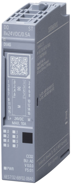 EAN 4047623408703 - Siemens 6ES7132-6BF01-0BA0 adaptador e inversor de corriente Interior Multicolor imagen 1