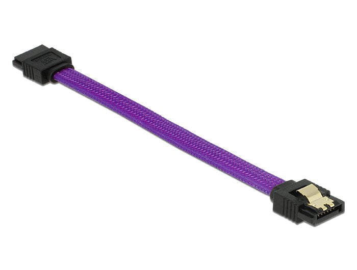 EAN 4043619836888 - DeLOCK 83688 cable de SATA 0,1 m SATA 7-pin Púrpura imagen 1