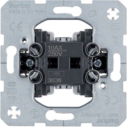 EAN 4011334023388 - Berker 3036 interruptor eléctrico Interruptor oscilante Negro, Gris imagen 1