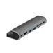 EAN 4052792065350 - LogiLink UA0385 base para portátil y replicador de puertos USB Tipo C Negro, Plata imagen 1