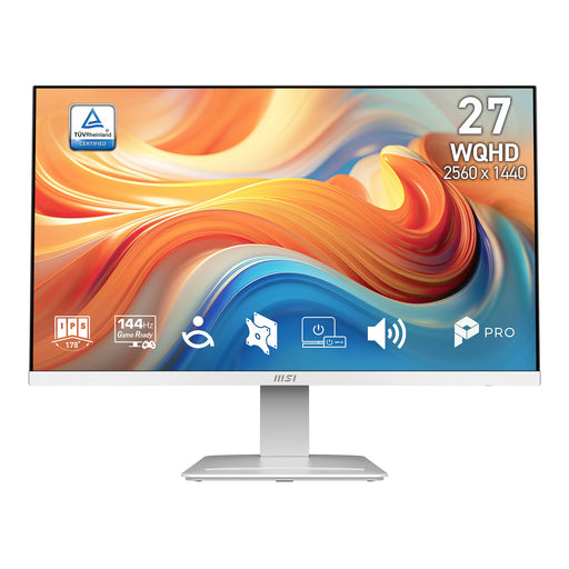 EAN 4711377381611 - MSI Pro MP273QW E14 pantalla para PC 68,6 cm (27") 2560 x 1440 Pixeles Wide Quad HD Blanco imagen 2