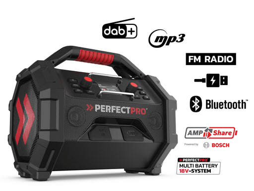 EAN 8719689465629 - Perfectpro ROCKTAGON Lugar de trabajo Digital Negro, Rojo imagen 2