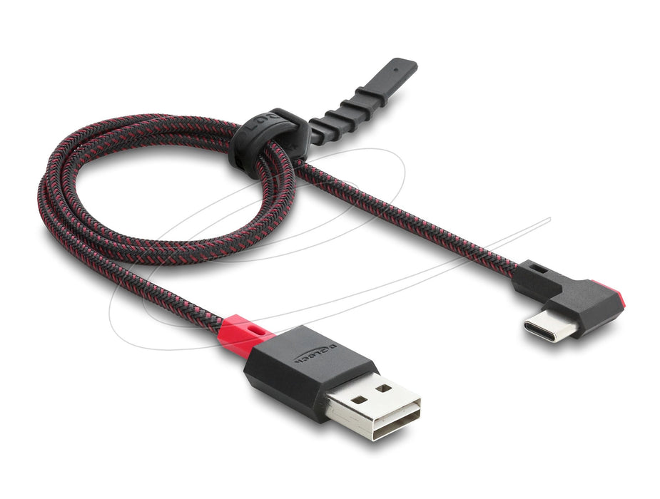 EAN 4043619815456 - DeLOCK 81545 cable USB USB 2.0 0,5 m USB A USB C Rojo, Negro imagen 2