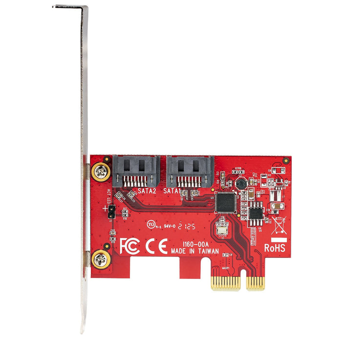 EAN 0065030895545 - StarTech.com 2P6G-PCIE-SATA-CARD tarjeta y adaptador de interfaz Interno imagen 6