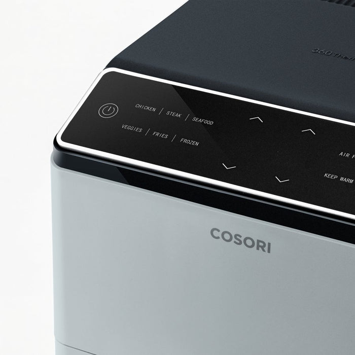 EAN 810043377416 - Cosori Dual Blaze Sencillo 6,4 L Independiente 1750 W Freidora de aire caliente Gris claro imagen 3
