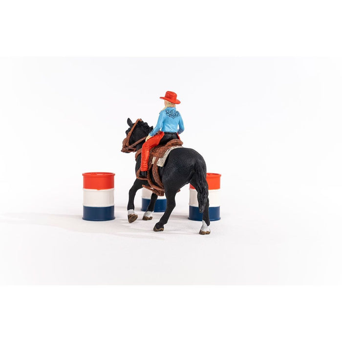 EAN 4059433473734 - schleich Cowgirl Barrel Racing Fun imagen 5