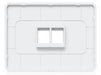 EAN 810177164128 - Ubiquiti UACC-WP-KEYSTONE-H-2P placa de pared y cubierta de interruptor Blanco imagen 6
