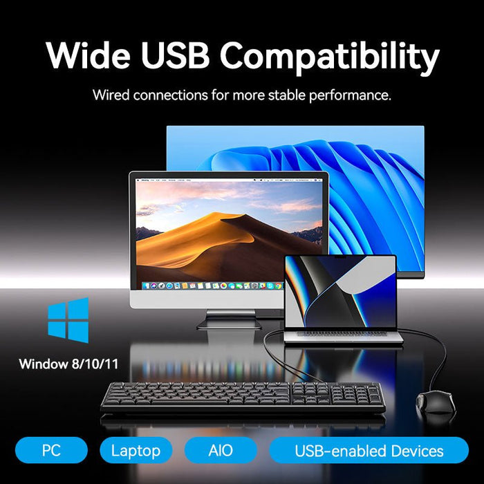 EAN 6922794790797 - Vention KTYBG-ES teclado Negro imagen 6