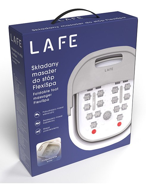 EAN 5907512878705 - Lafe LAFMAS47805 masajeador Pie Gris, Blanco imagen 12