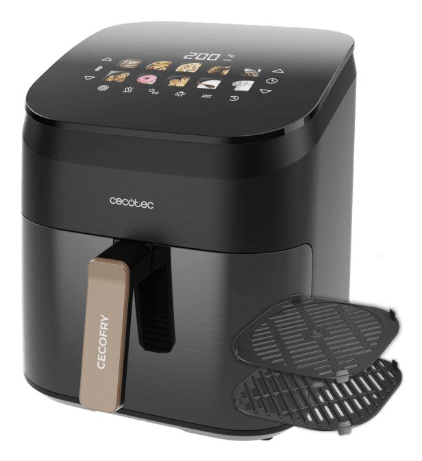 EAN 8435771925399 - Cecotec Cecofry&Grill Smokin' 6500 Sencillo 6,5 L Independiente 2200 W Freidora de aire caliente Negro, M imagen 3