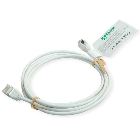 EAN 7630049619531 - ROLINE GREEN 21.44.1701 cable de red Blanco 1 m Cat6a U/FTP (STP) imagen 3