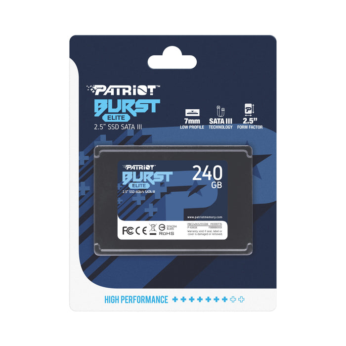 EAN 0814914027745 - Patriot Memory Burst Elite 240 GB 2.5" Serial ATA III imagen 6