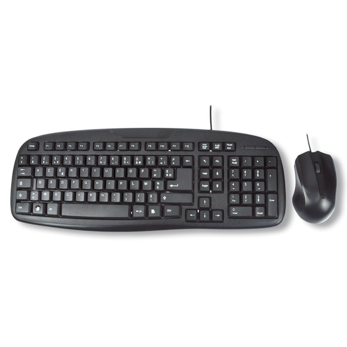 EAN 3700224757427 - MCL ACK-2012/N teclado Ratón incluido Universal USB AZERTY Francés Negro imagen 3