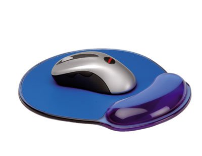 EAN 7611990171910 - ROLINE MousePad w/ wrist rest, Silicone Azul imagen 1