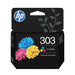 EAN 193015336407 - HP 303 Tri-color Original Ink Cartridge cartucho de tinta 1 pieza(s) Estándar Cian, Magenta, Amarillo imagen 1