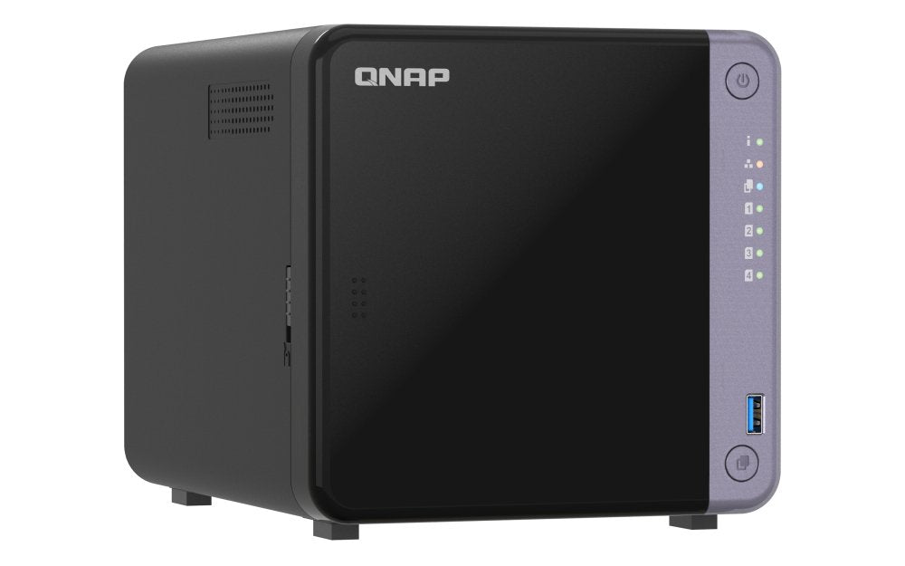 EAN 4711103085967 - QNAP TS-432X-4G NAS Torre Alpine Alpine AL-524 4 GB DDR4 QNAP QTS Negro imagen 3