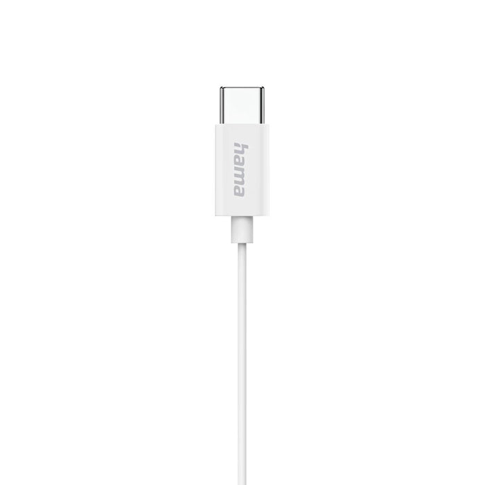 EAN 4047443541659 - Hama Classy Auriculares Alámbrico Dentro de oído Llamadas/Música USB Tipo C Blanco imagen 4