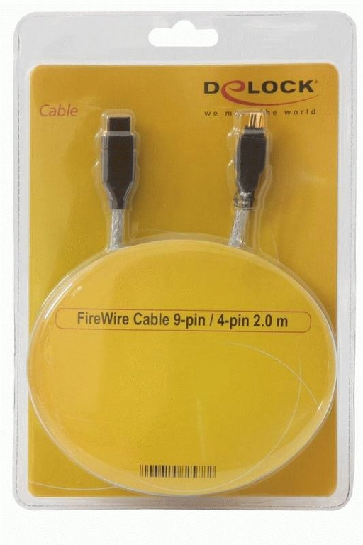EAN 4043619825899 - DeLOCK FireWire A/B, 2.0m 2 m Gris imagen 2