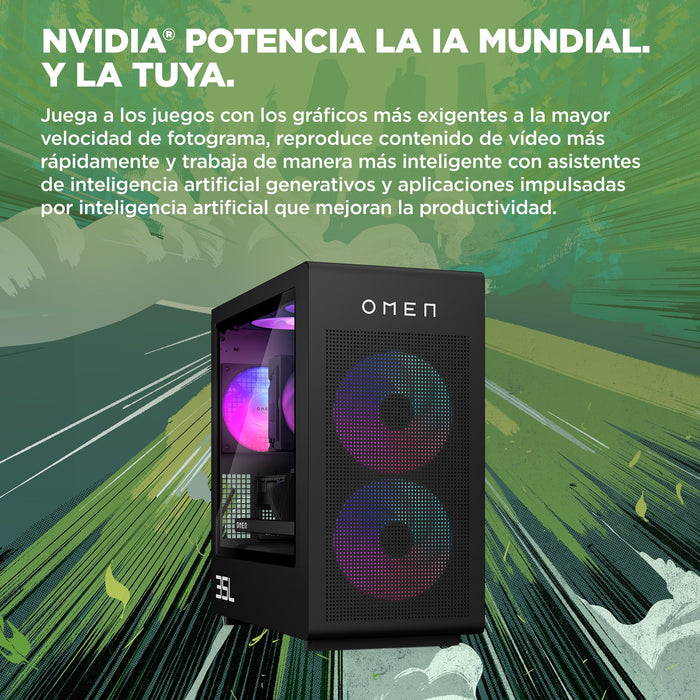 EAN 0199764264350 - HP OMEN 35L Gaming Desktop GT16-0118ns Intel Core Ultra 5 225F 32 GB DDR5-SDRAM 1 TB SSD NVIDIA GeForce R imagen 8