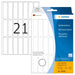 EAN 4008705106061 - HERMA 10606 etiqueta autoadhesiva Rectángulo Blanco 672 pieza(s) imagen 1